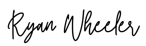 Ryan signature Ryan Wheeler Signature
